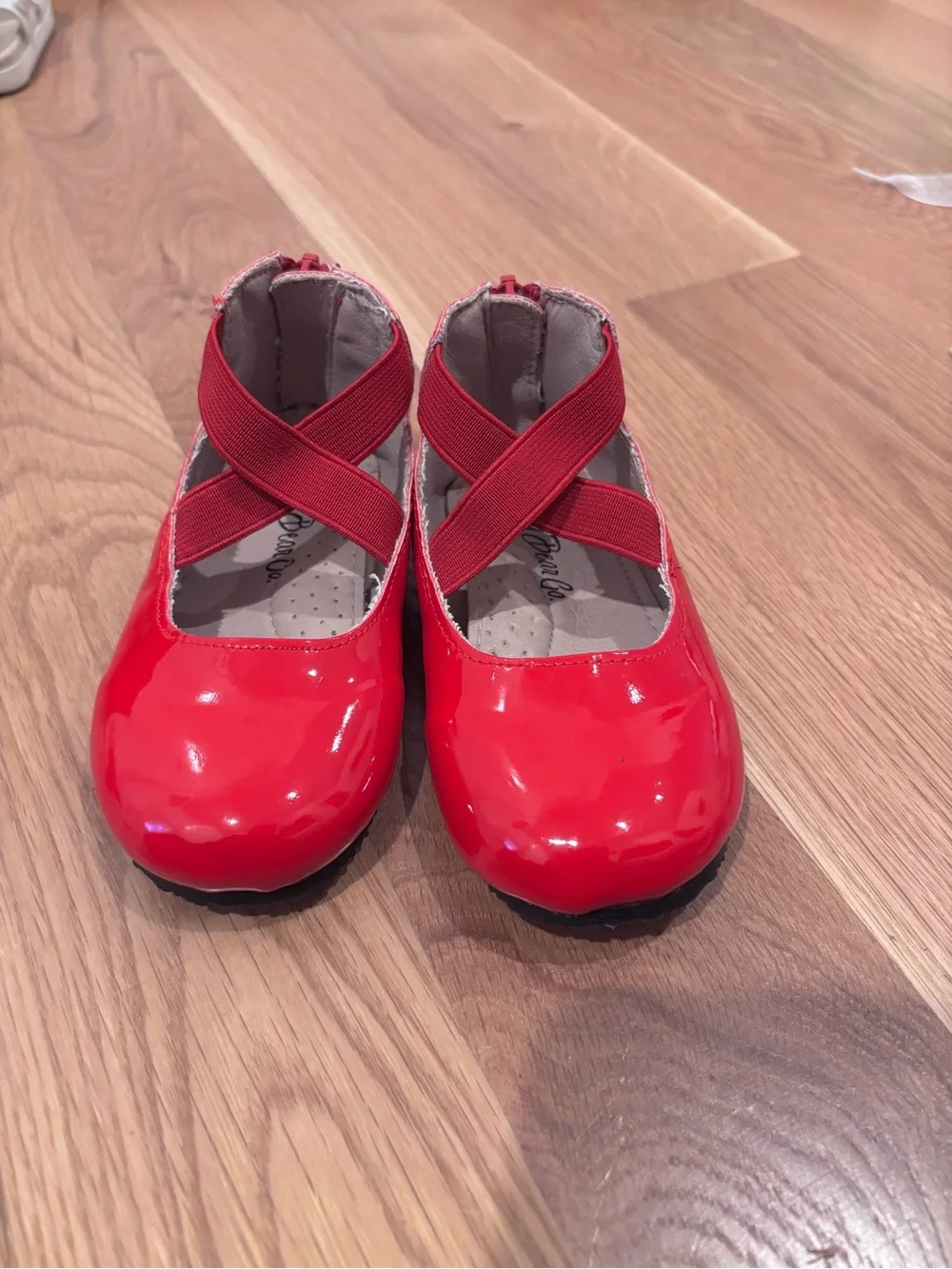 A Bear Co. Red Ballerina shoes. 6T.